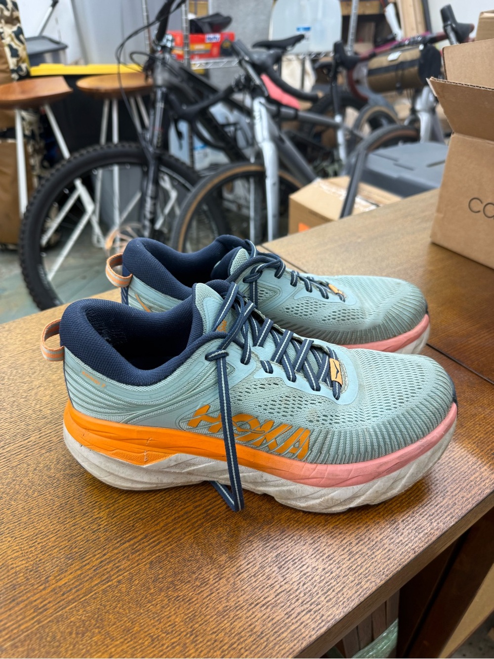 Hoka Bondi 7s wide fit